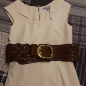 Antonio Milani beige dress